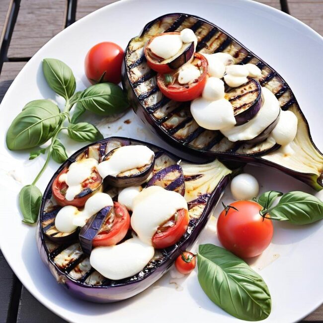 Bakłażan z serem na letni obiad