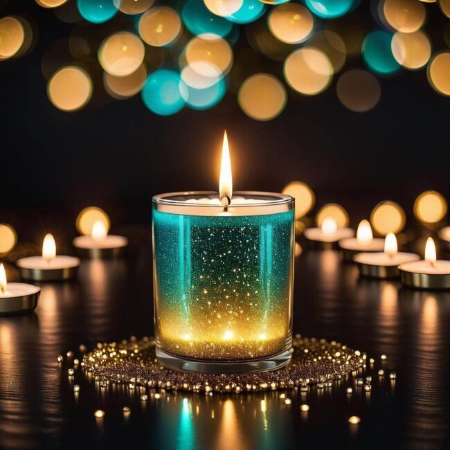 Brokat w świecach sojowych poradnik dla początkujących