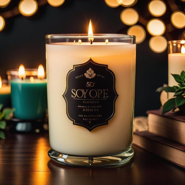 DIY świeca sojowa