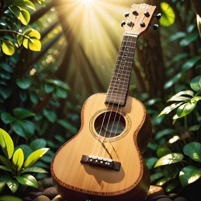 Dekoracje i zdobienia na ukulele