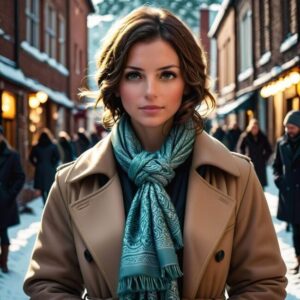 Eleganckie rozwiązania wiązania szalika zimowego