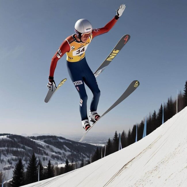 Elektroniczne tablice wyników w skokach narciarskich