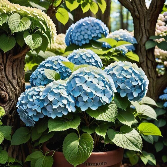 Hortensja na pniu w donicy uprawa