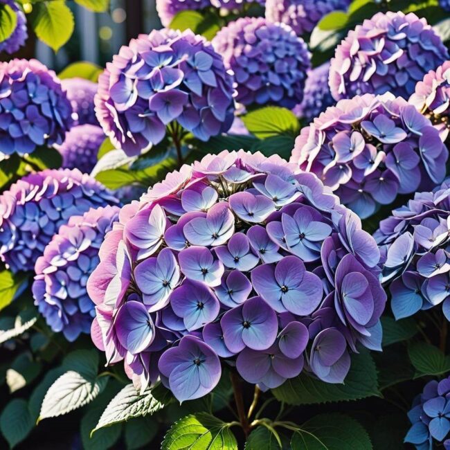 Jak chronić hortensję fioletową przed mrozem