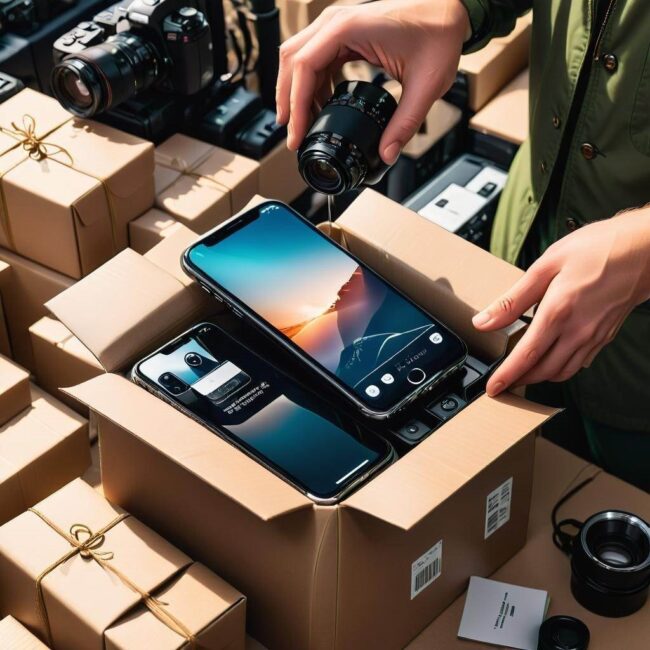 Jak zapakować telefon z etui