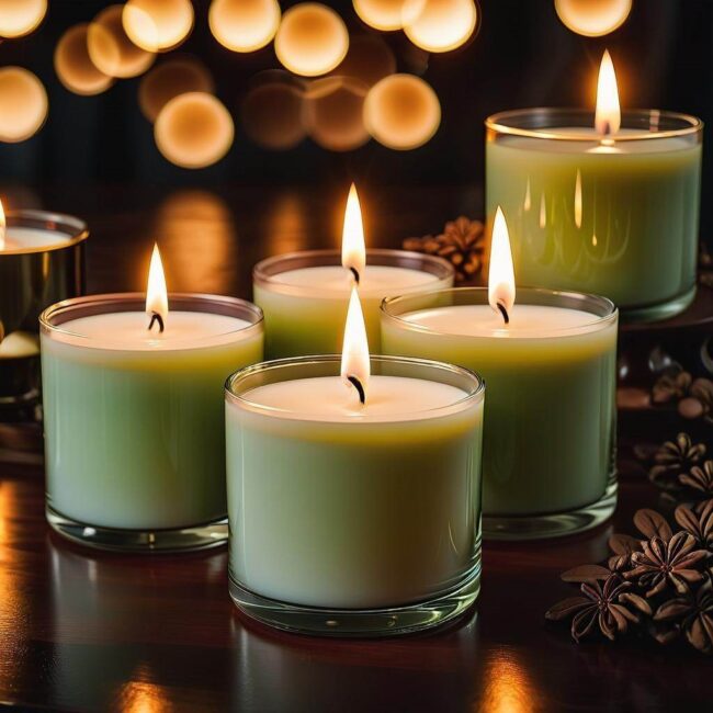 Knoty do świec sojowych z wydłużonym płomieniem