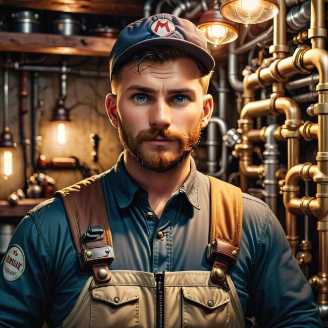 Naprawa przeciekającej rury