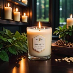 Opakowania z recyklingu dla świec sojowych