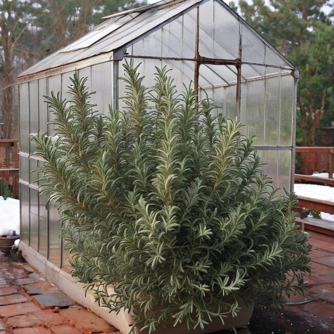 Optymalne warunki dla rozmarynu w sezonie zimowym