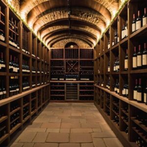 Oświetlenie piwnicy na wino