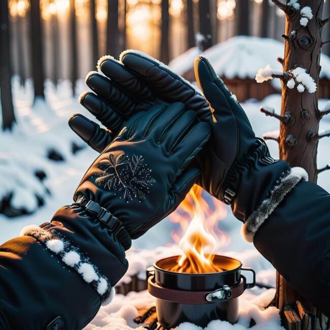 Rękawiczki na mroźne dni