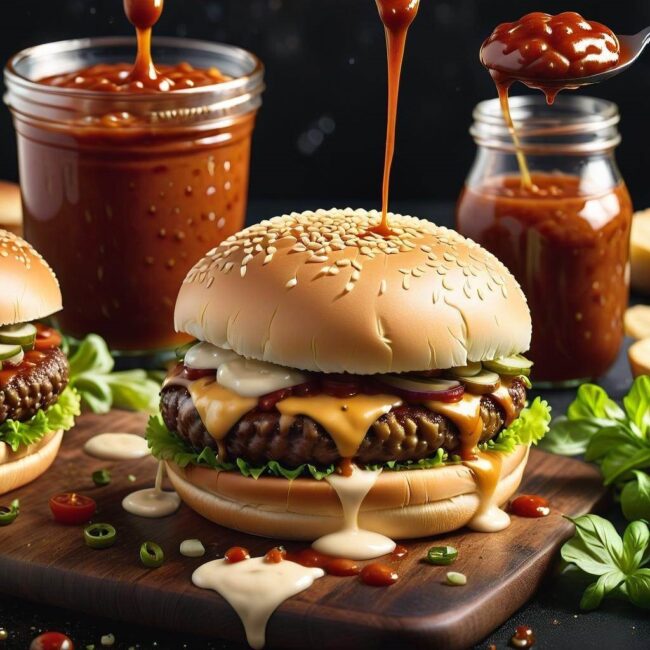 Sos hamburgerowy z przyprawami