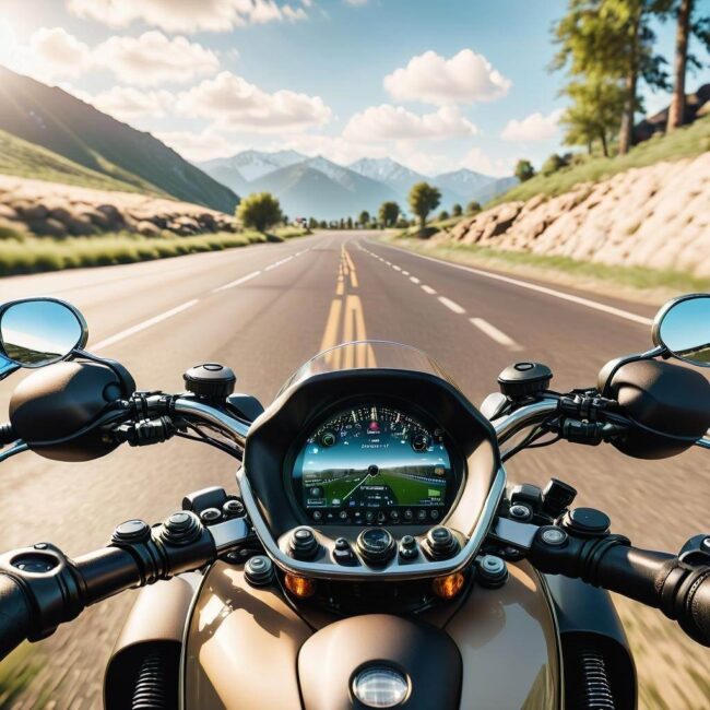 Symulator jazdy motocyklem z możliwością tuningowania i dostosowywania motocykla