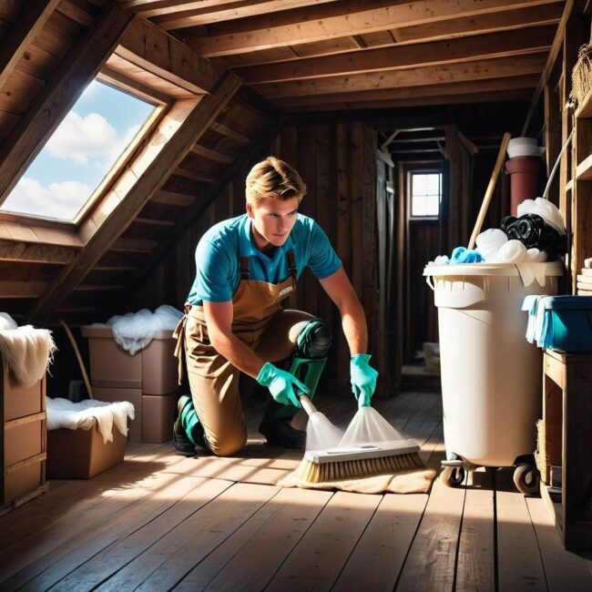 Tanie sprzątanie strychu cennik