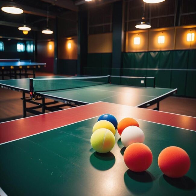 Trwałe piłeczki do tenisa stołowego
