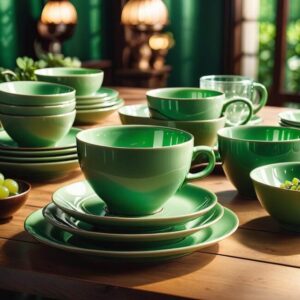 Zestawy do kawy i herbaty zielone