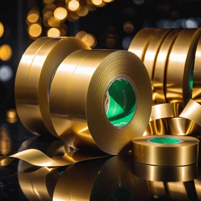 Złota taśma dekoracyjna do mebli