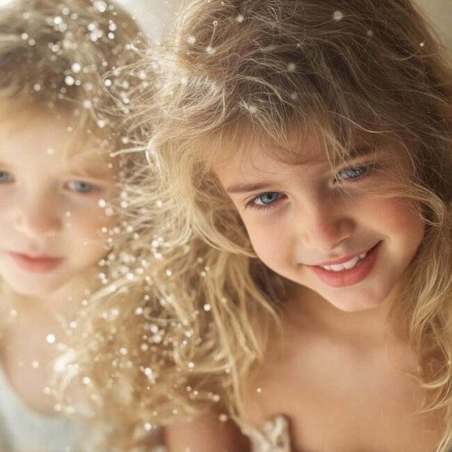 Szampon przeciwłupieżowy dla dzieci do włosów suchych